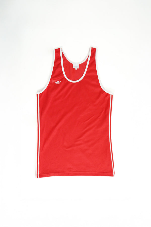 80's "ADIDAS" -Jersey Tank Top-