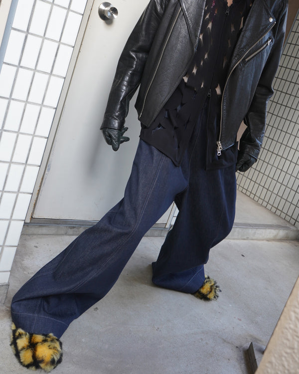 -WIDE LEG TROUSER-