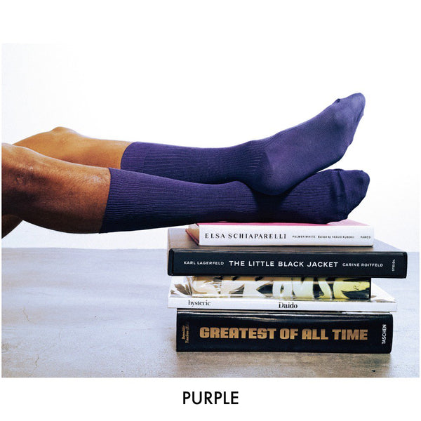 -10 colors rib socks-