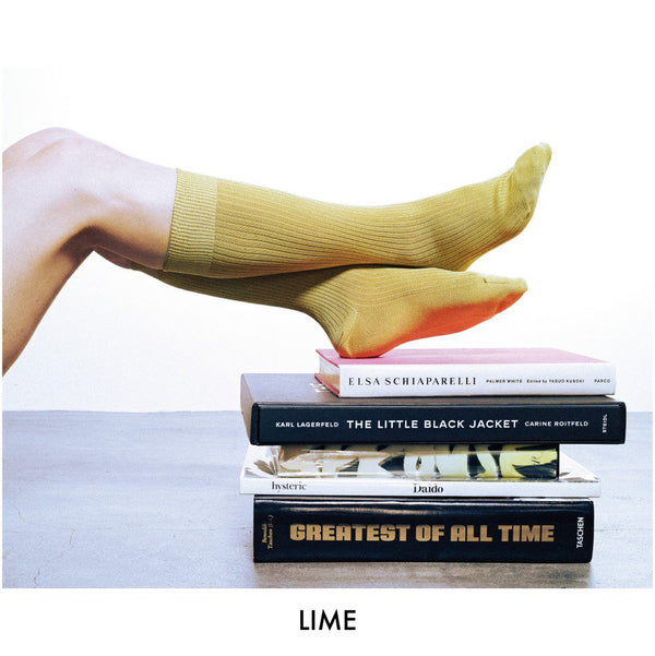 -10 colors rib socks-