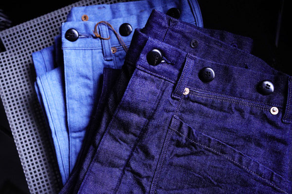 BROOKS - 10.8oz Denim Sailor Trousers -
