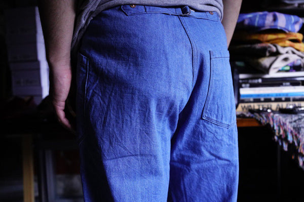 BROOKS - 10.8oz Denim Sailor Trousers -