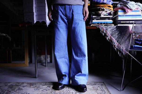 BROOKS - 10.8oz Denim Sailor Trousers -