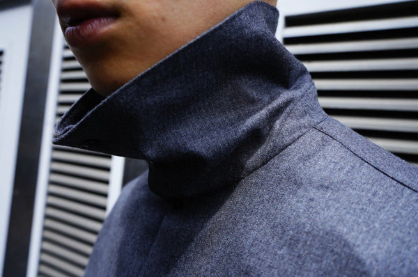LAURENCE -High Neck Opera Shirt-