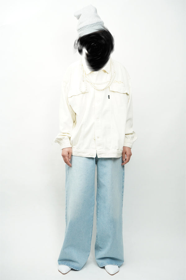 "SEAN JOHN" -Cords Big Trucker Jacket-