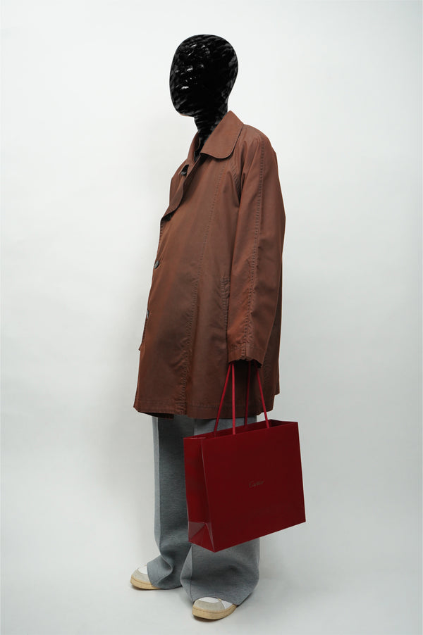 80`s "HAI Sporting Gear" -Cotton Wide Half Coat-