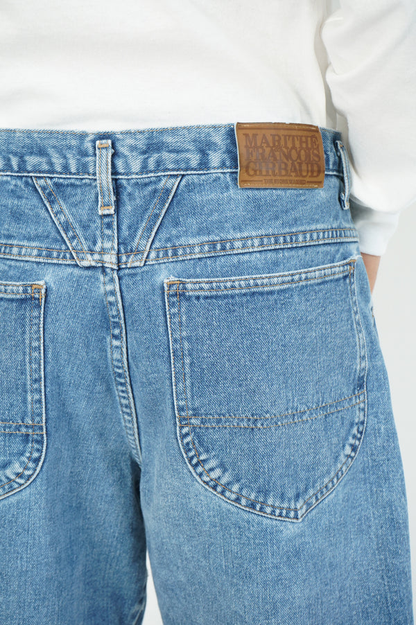 "MARITHE FRANCOIS GIRBAUD" -DENIM SHORTS-