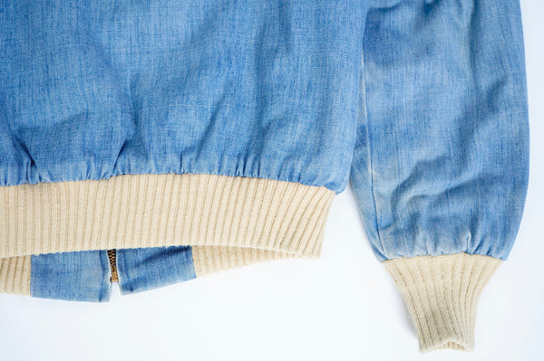 70's "Levi's" -G-1 Type Denim Boa Jacket-