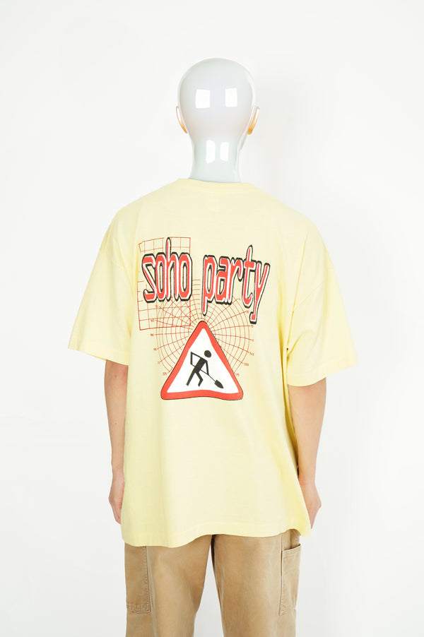 90`s "FRUIT OF THE LOOM" -Soho Party S/S Tee-