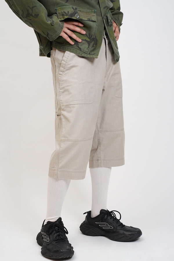 "NIKE ACG" -Cotton Duck Cropped Shorts-