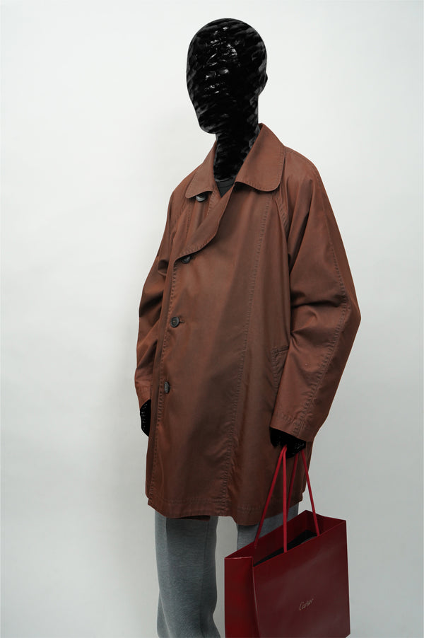 80`s "HAI Sporting Gear" -Cotton Wide Half Coat-