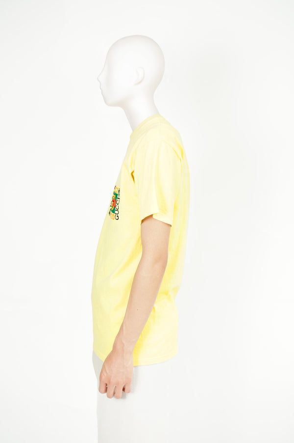 80's "JERZEES" -Bootleg "GUCCI" Printed S/S Tee-
