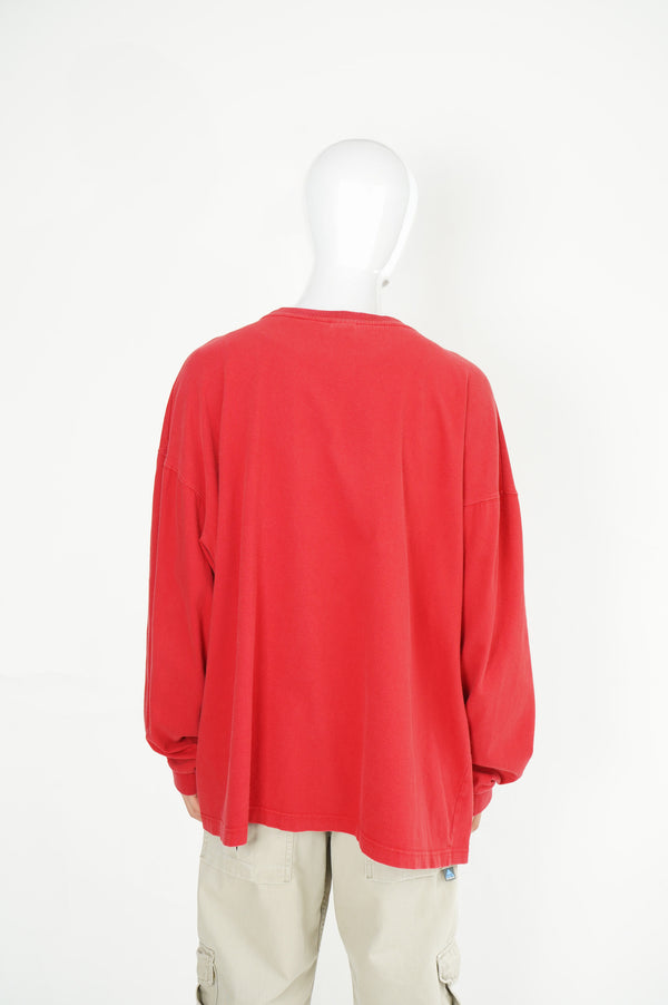 "MARITHE FRANCOIS GIRBAUD" -Logo Printed L/S Wide Tee-