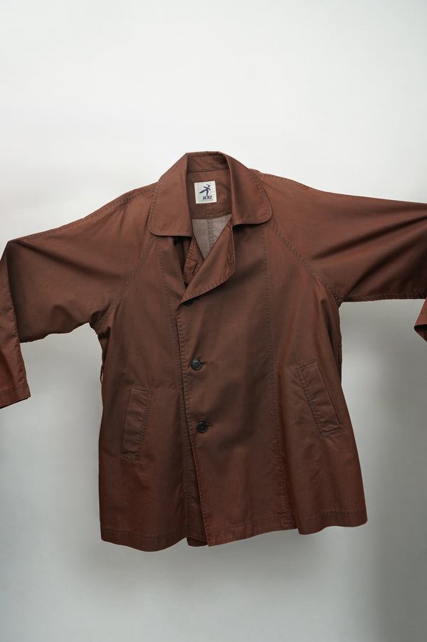 80`s "HAI Sporting Gear" -Cotton Wide Half Coat-