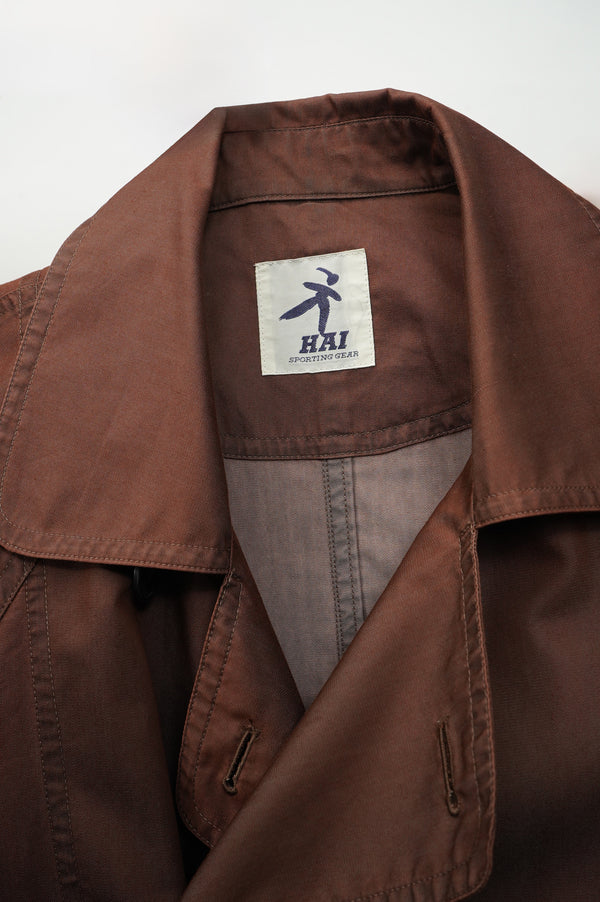 80`s "HAI Sporting Gear" -Cotton Wide Half Coat-