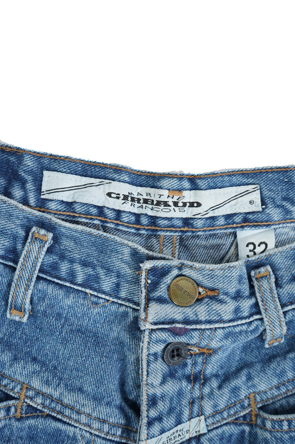 "MARITHE FRANCOIS GIRBAUD" -DENIM SHORTS-