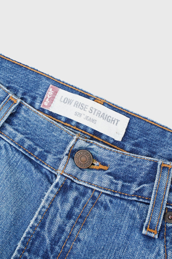 2000's "Levi's" -"529" Low Rise Straight Denim Pants-
