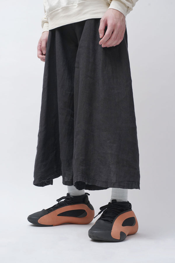 "UNKNOWN" -Design Linen Wide Pants-