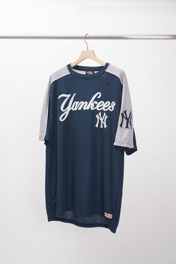 "New York Yankees" -Logo Embroidery S/S Tee-