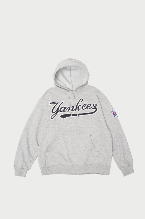 90's "MAJESTIC" -"NEW YORK YANKEES" Logo Sweat Hoodie-