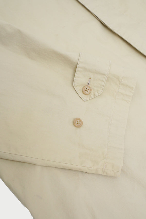 80's "Ralph Lauren" -Cotton Poplin Soutien Collar Coat-