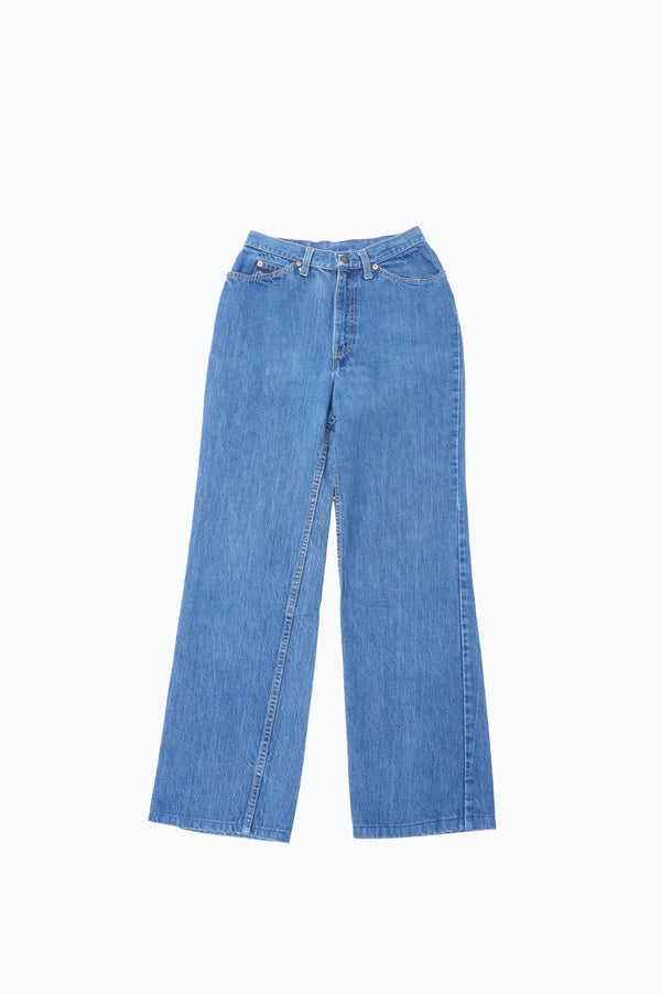 80's "Levi's" -"25035 0214" Straight Denim Pants-
