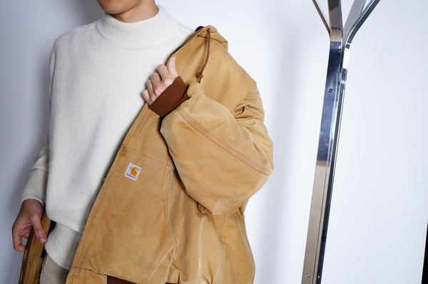 NIGEL -Mock Neck Alpaca Pullover-