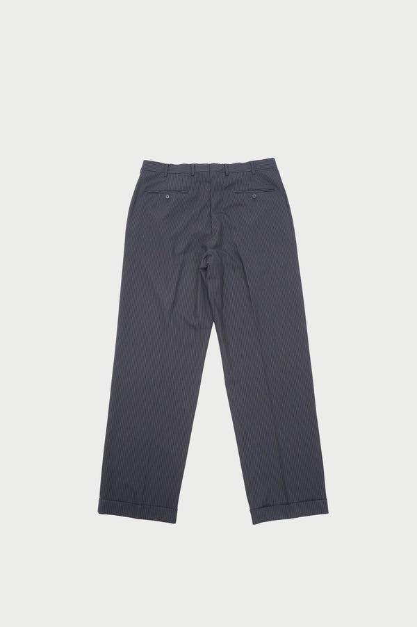 "346 BROOKS BROTHERS" -Stripe Pattern 2Tuck Slacks-