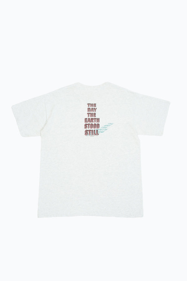 90's "The Day the Earth Stood Still" -SF Movie Printed S/S Tee-