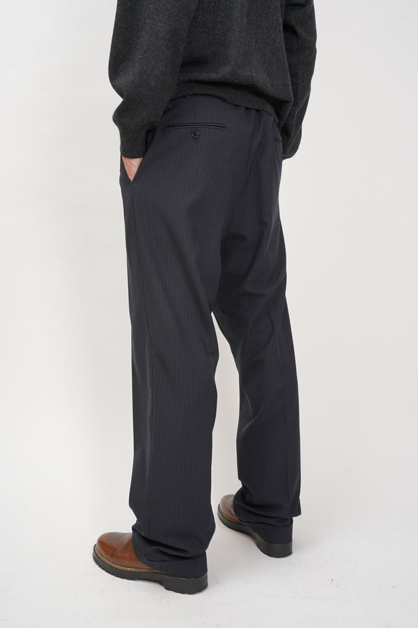 "346 BROOKS BROTHERS" -Stripe Pattern 2Tuck Slacks-