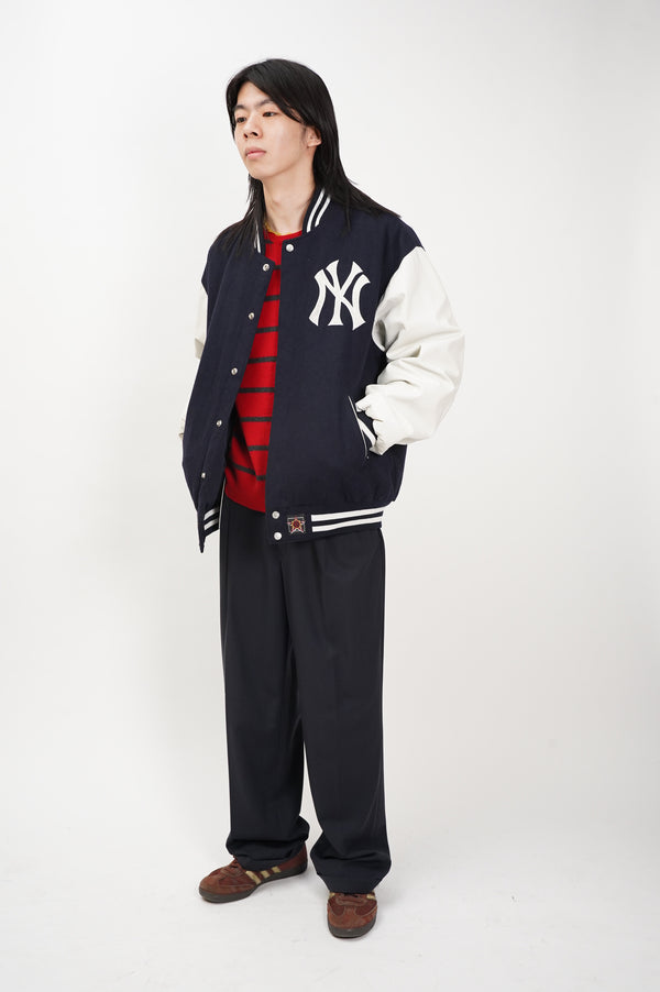 "JEF HAMILTON" -"NEW YORK YANKEES" Reversible Stadium Jacket-