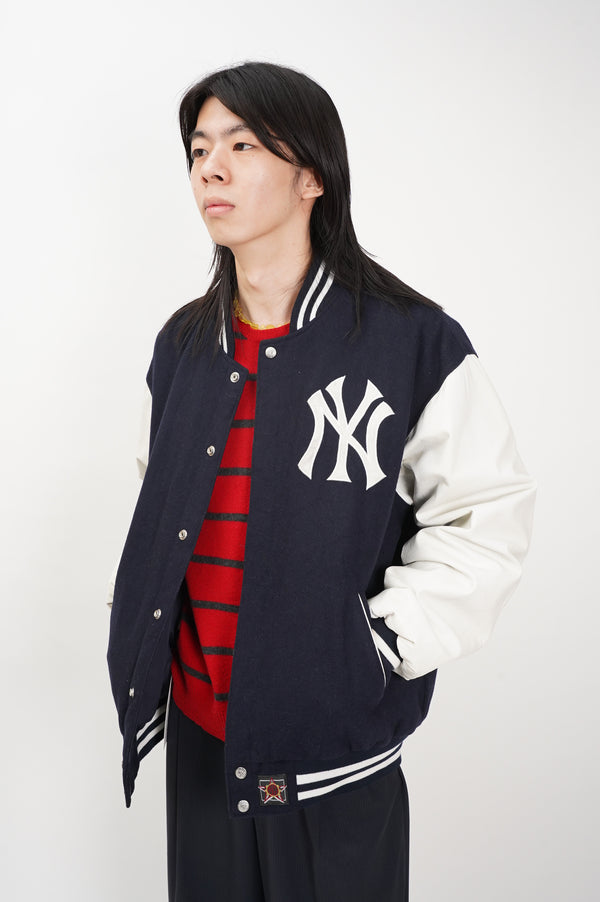 "JEF HAMILTON" -"NEW YORK YANKEES" Reversible Stadium Jacket-