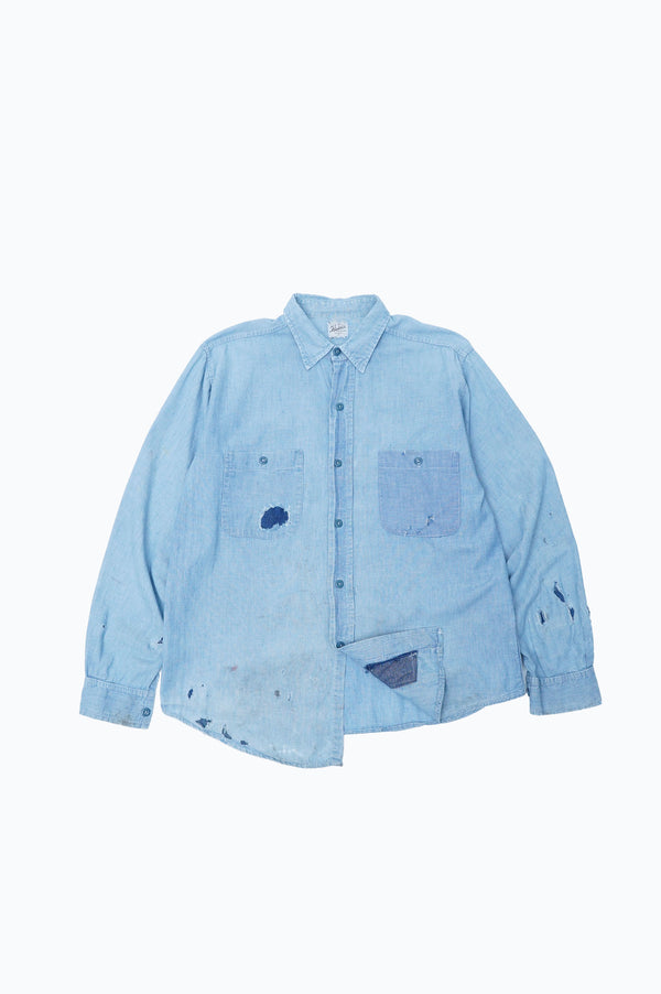 50's "Beltex" -Chambray Work Shirts-