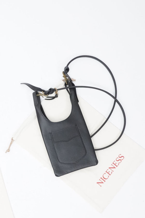 LOWE.PETIT -Horse Leather Shoulder Bag.Small-