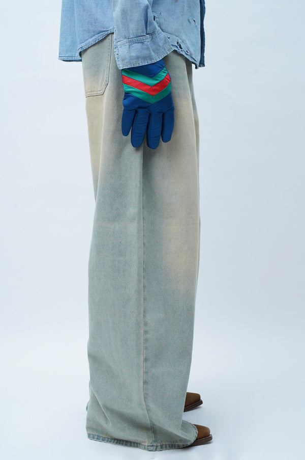 "UNKNOWN" -Baggy Painter Denim-