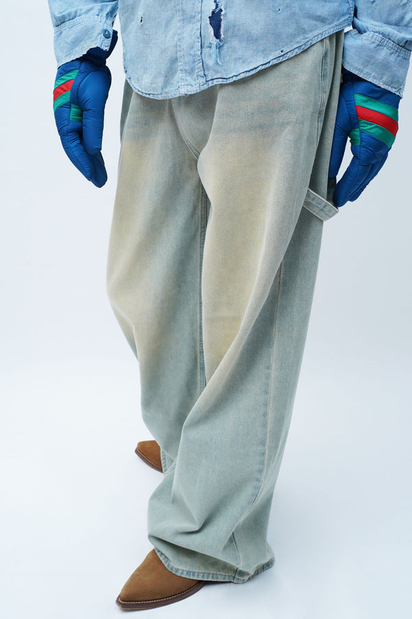 "UNKNOWN" -Baggy Painter Denim-