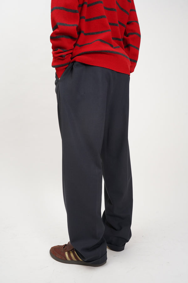 "346 BROOKS BROTHERS" -Stripe Pattern 2Tuck Slacks-