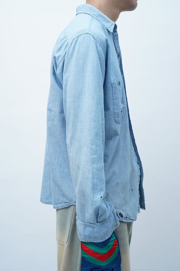 50's "Beltex" -Chambray Work Shirts-