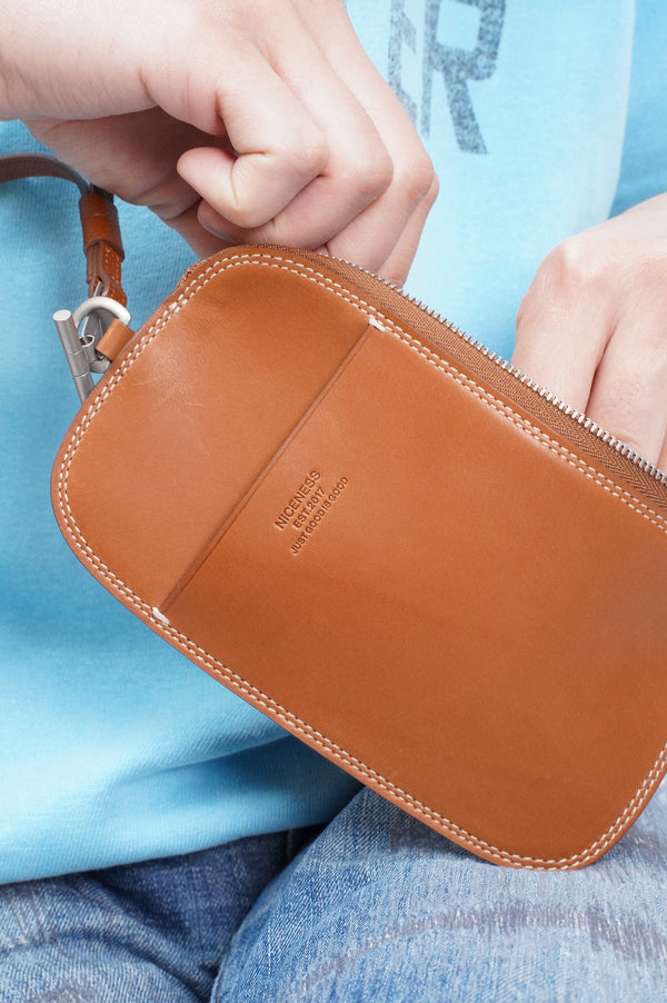 KLAUS -GADGET CASE- / L.DAYS -T-BAR & LEATHER STRAP(LONG)-
