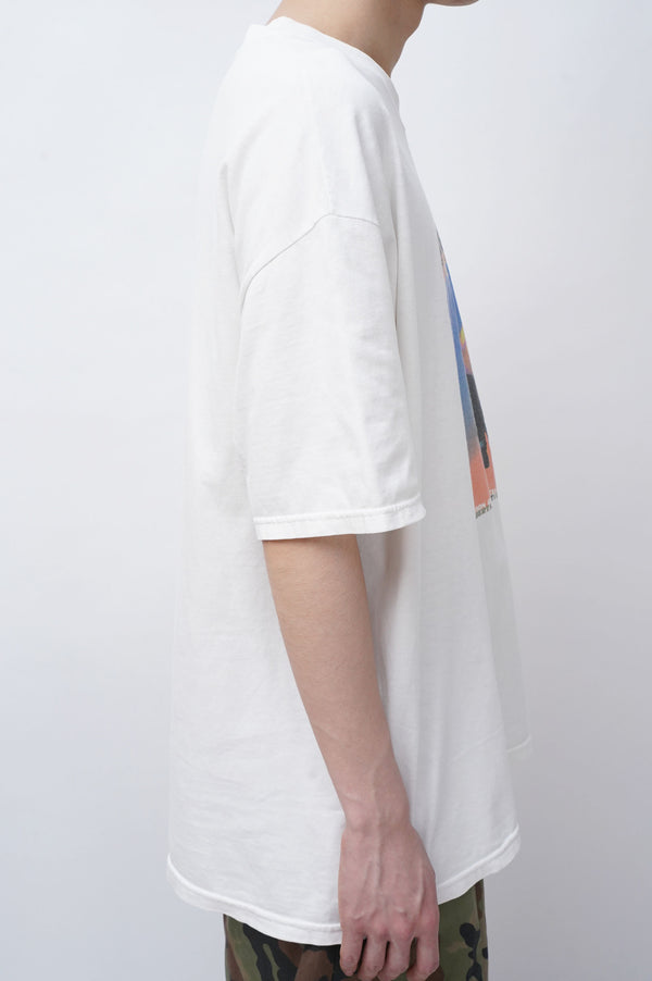 90's "Hanes" -African Woman Printed S/S Tee-