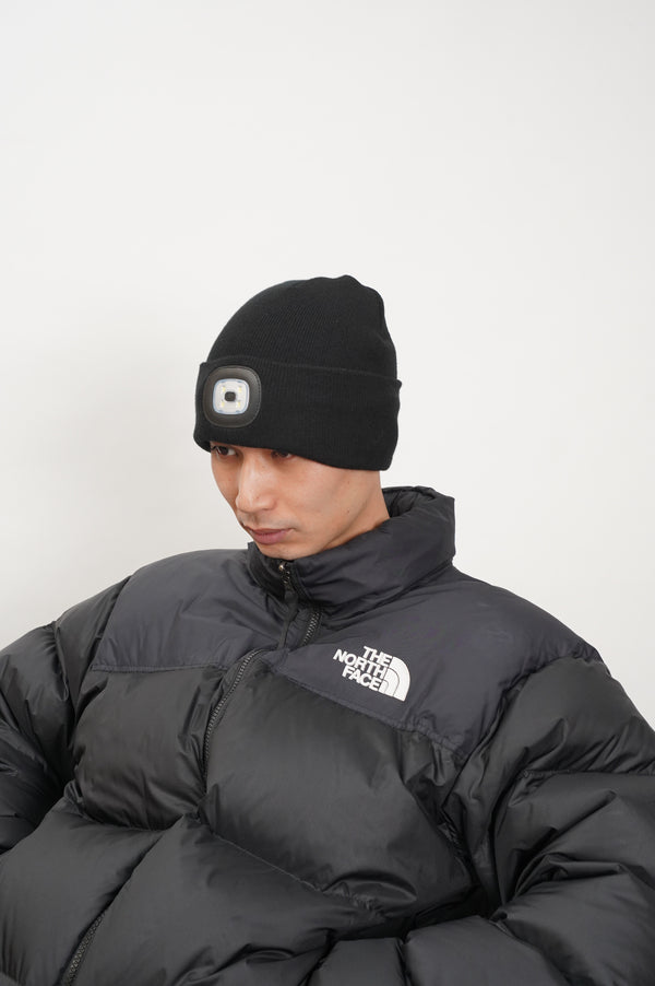 "UNKNOWN" -Acrylic Knit Beanie(With Light)-