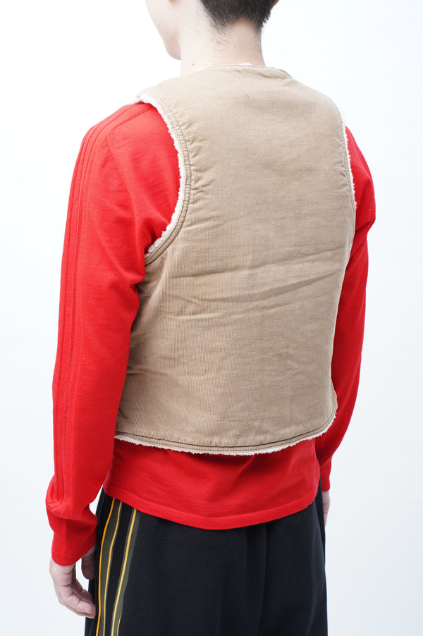 70's "Levi's" -Corduroy Boa Vest-