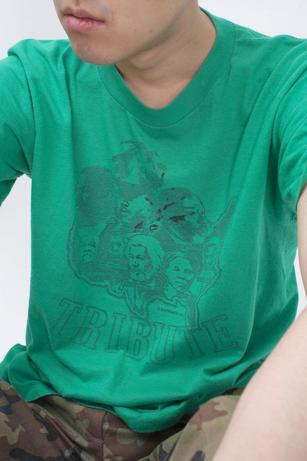 80's "SCREEN STARS" -Black Culture Tribute S/S Tee-