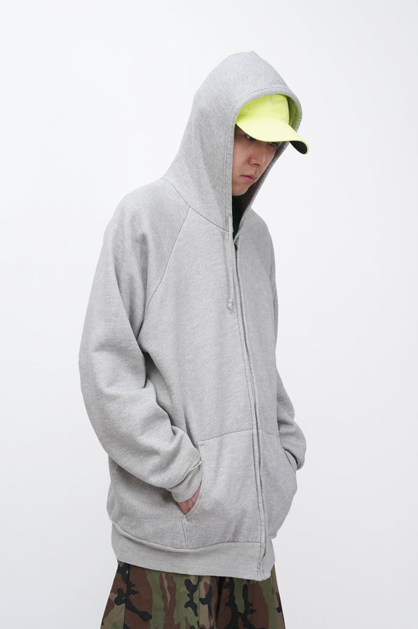 90's "MAN SIZED" -Thermal Liner ZIp Sweat Parka-