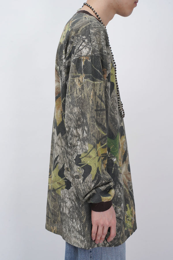 "UNKNOWN" -Realtree Camo Mesh L/S Tee