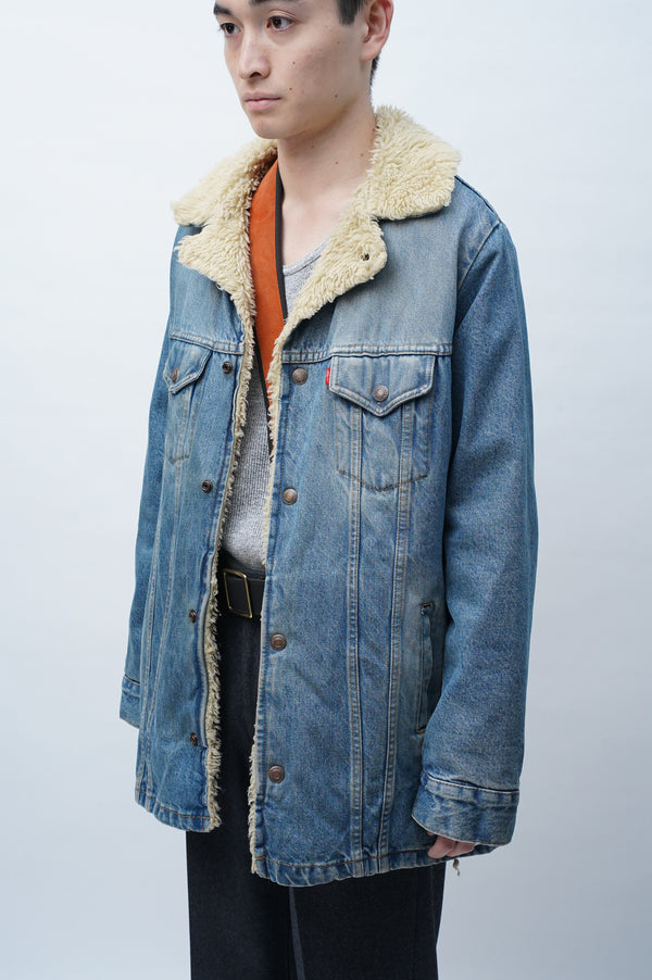 "Levi's" -"71595" Boa Liner Denim Coat-