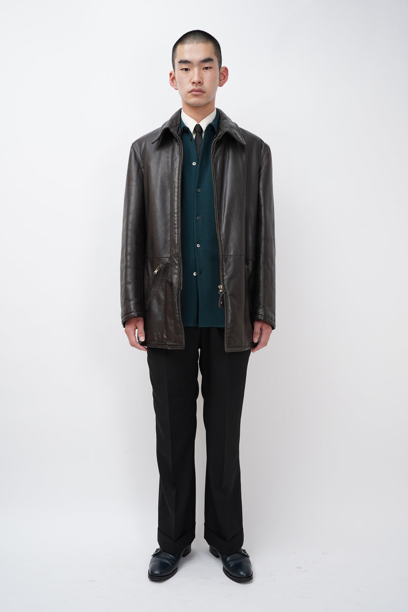 ジャケット・アウター 80s GIORGIO ARMANI wool/linen jacket BLK 80-90's 