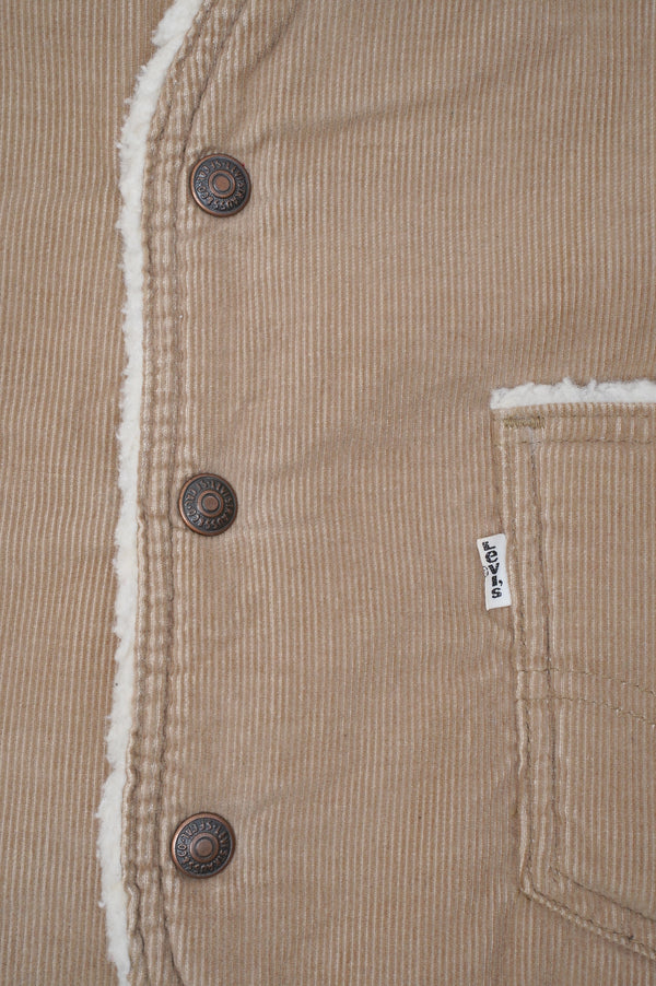 70's "Levi's" -Corduroy Boa Vest-