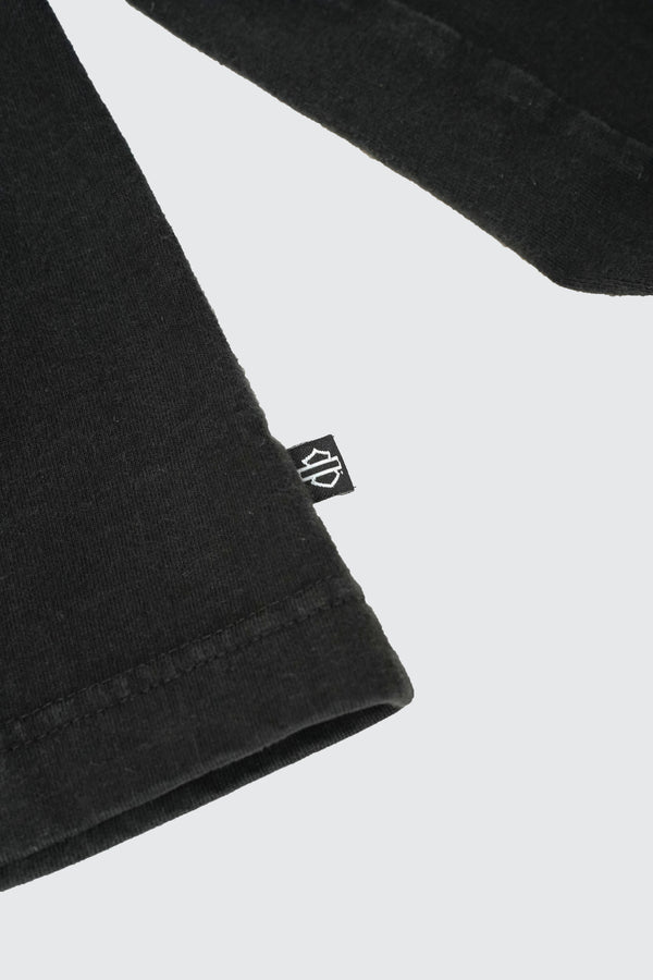 2000's "HARLEY DAVIDSON" -Logo Embroidery L/S Tee-