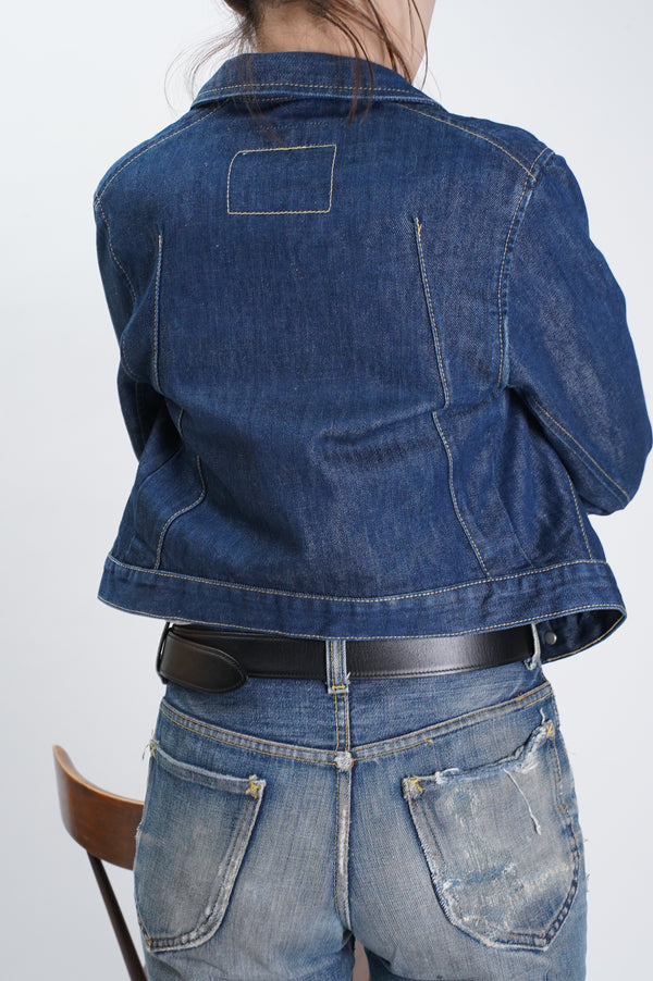 2000's EURO "Levi's ENGINEERED JEANS" -Denim Zip Jacket-